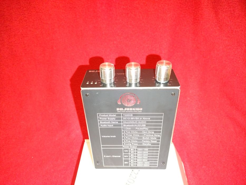 Amplificador digital Classe D TPA 3251 c/transformador