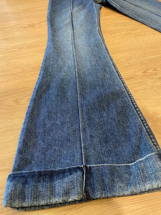 juicy couture vintage low waisted flared jeans