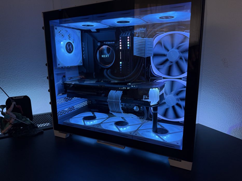 Computador gaming com monitor 1440p