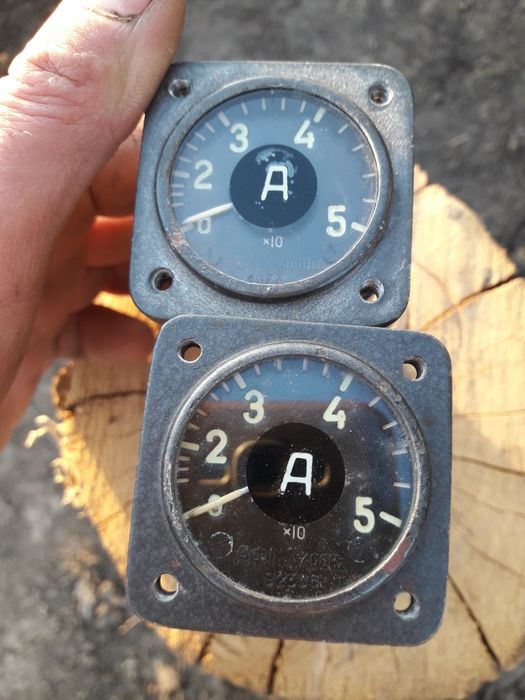 Продам авіаційний амперметр АФ1-50