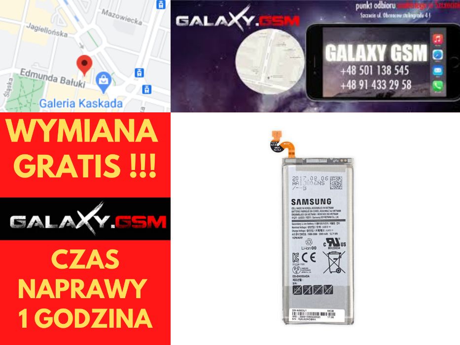 Samsung S9+ G965F Wym Oryginał Bateria Szczecin