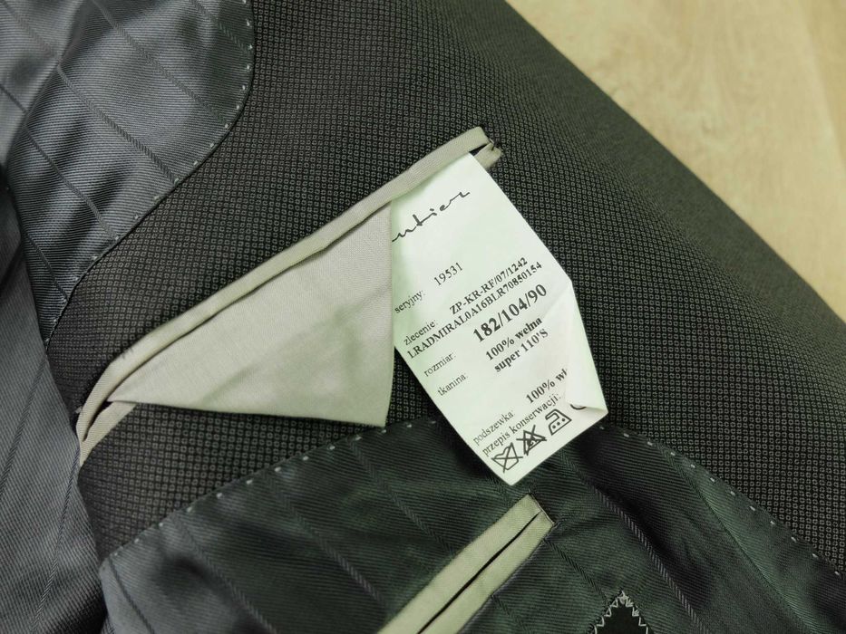 Garnitur LANTIER | 182/104/90 | szary / grafit jak nowy