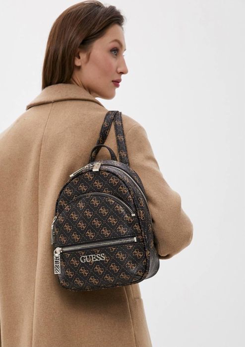 Рюкзак guess manhattan коричневий