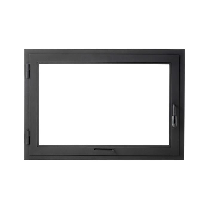 Drzwiczki ramka do kominka pieca szerokość 75cm wysokość 55cm 75x55cm