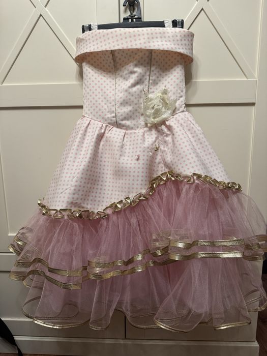 Детское новогоднее платье