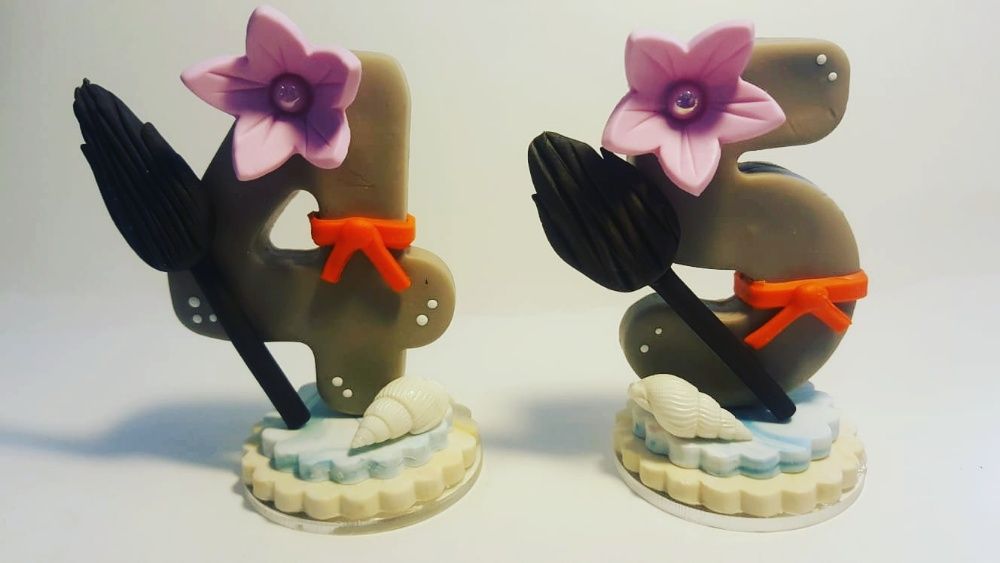 Velas temáticas de biscuit