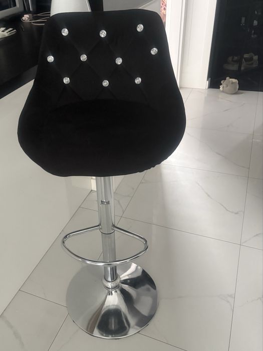 Hoker regulowany glamour z kryształkami