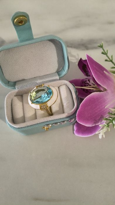 Złoty pierścionek nr 10