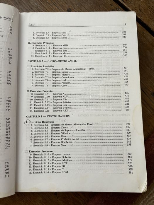 Contabilidade Analítica - Casos Práticos