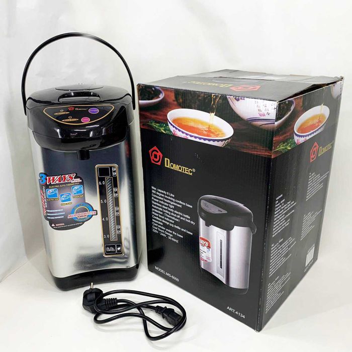 ПРодам новий термопот термос-чайник 1200 Вт 6 літрів