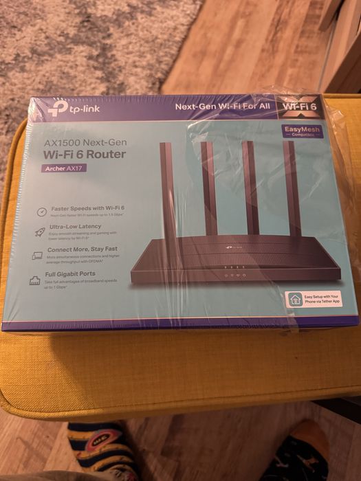 Nowy Wi-fi 6 Router ax1500 next-gen AX17