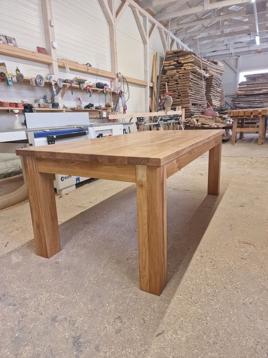 Stół dębowy lity od ręki 100x200cm