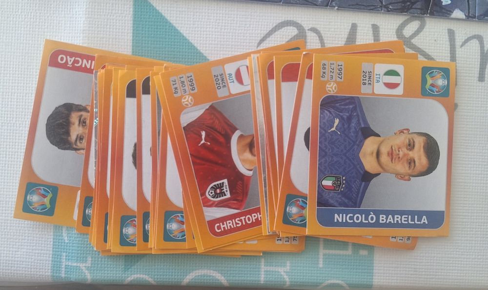 44 Cromos Panini UEFA EURO 2020