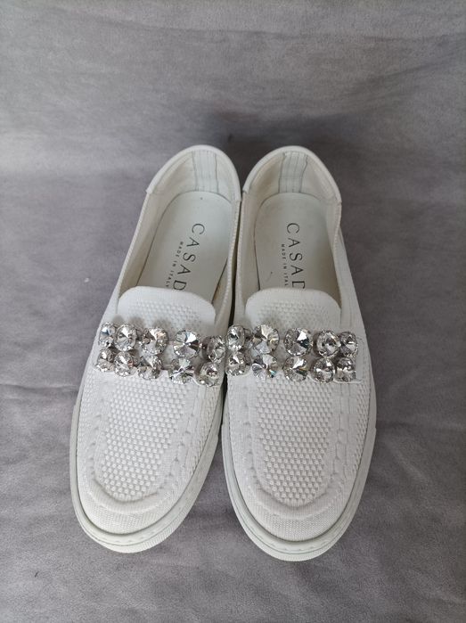 Casadei tenisówki skórzane 37