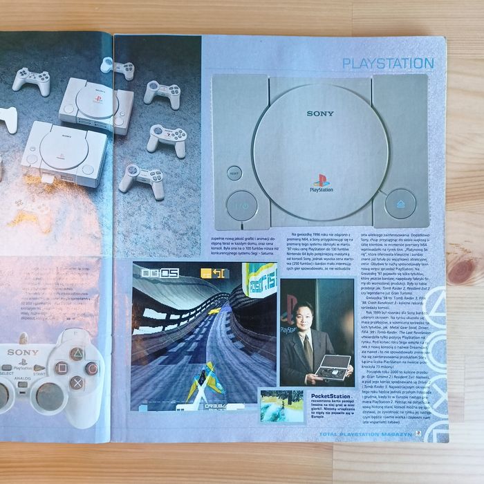 Magazyn Total PlayStation nr 4 2000r. płyta CD demo PSX unikat