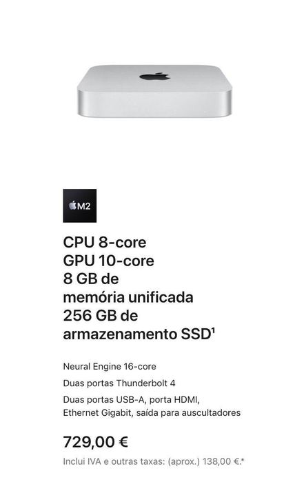 Apple Mac mini New64284539209986124