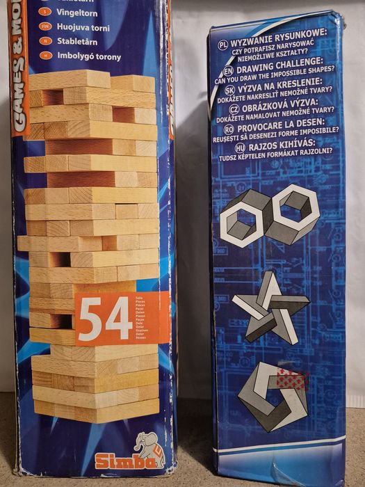 Gra Jenga 2 kpl używane