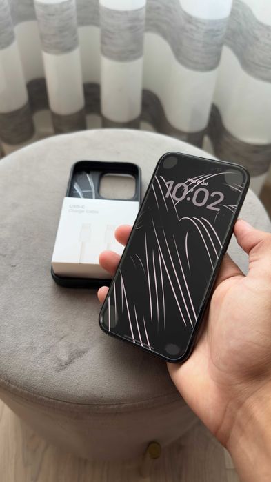 Apple iPhone 15 Pro 256GB 90% "preto" + cabo e capa