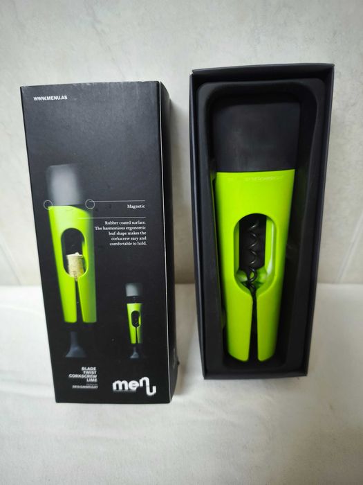 Blade Winetools - Green Corkscrew423323354792601605