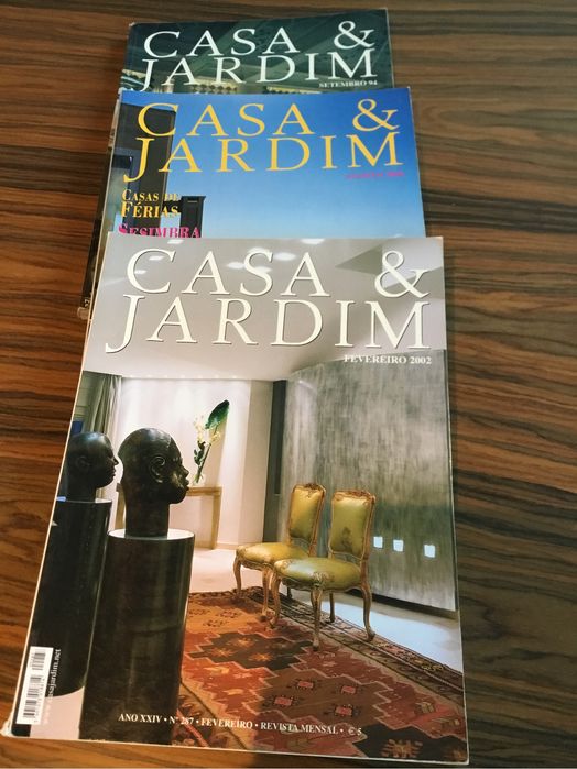 Revista de decoracão Casa & Jardim