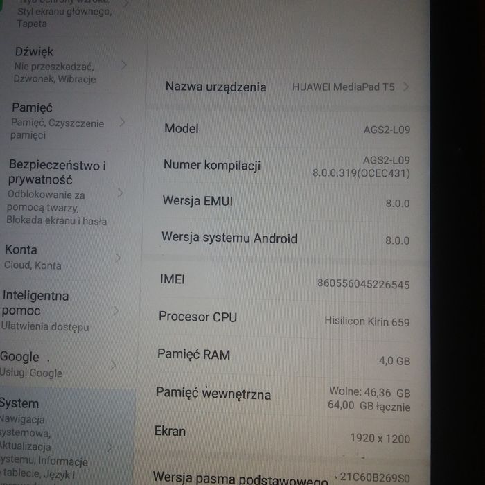 Huawei media pad T5