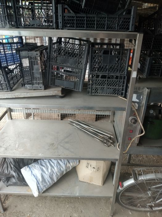 Продам двойну мойку та Стелаж