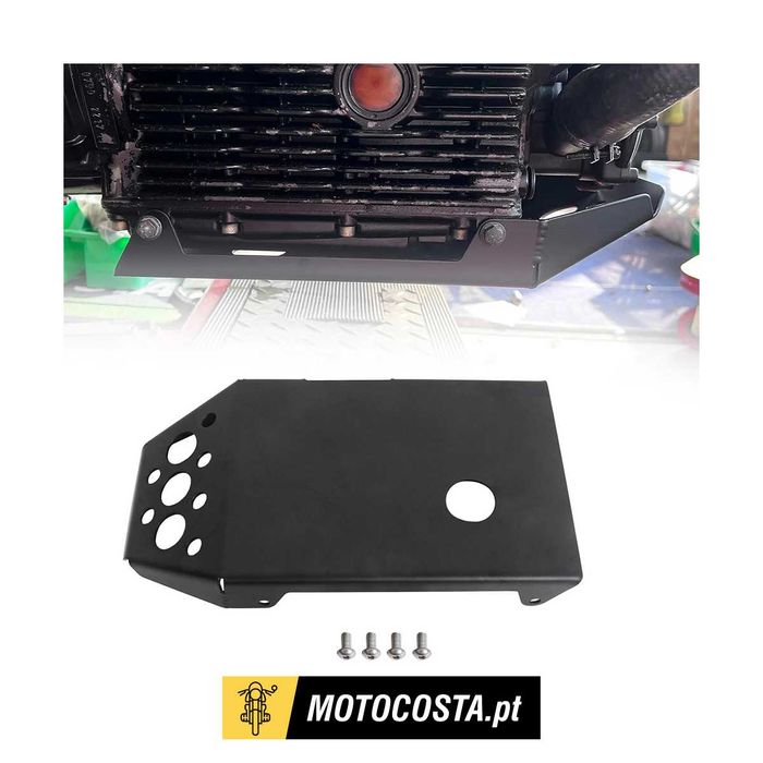Proteção inferior de motor BMW K100 K75 K1100 cafe racer