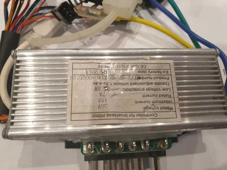 Sterownik Do Roweru Elektrycznego 36v 15a