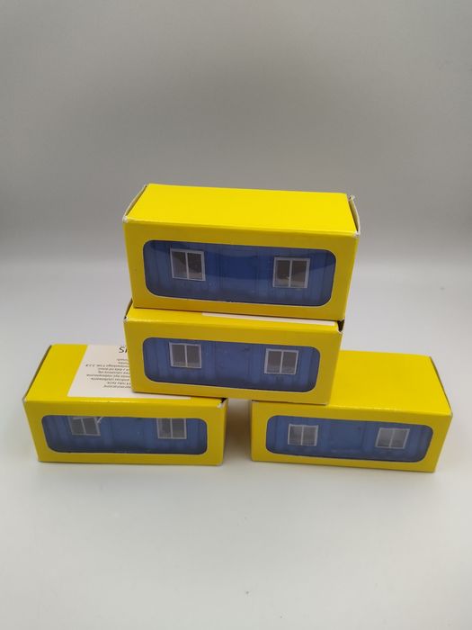 Kontener barak makieta diorama H0 1:87 Eaglemoss