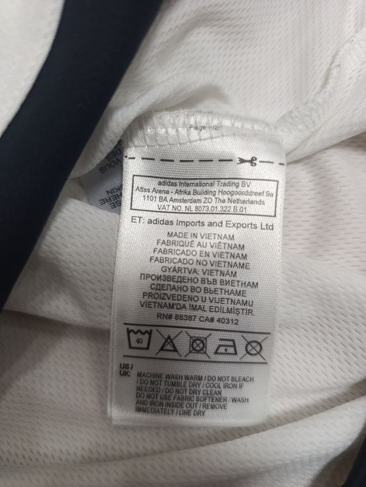 Чоловіча футбольна футболка Adidas Juventus з довгими рукавами,