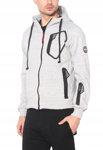 Geographical norway bluza męska szara s j_a