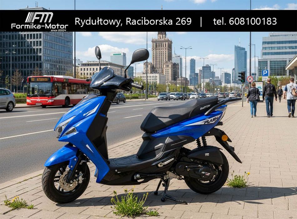 Barton Flash Barton FLASH 50cc 2025 Z dostawą pod dom, Raty już od 92zł
