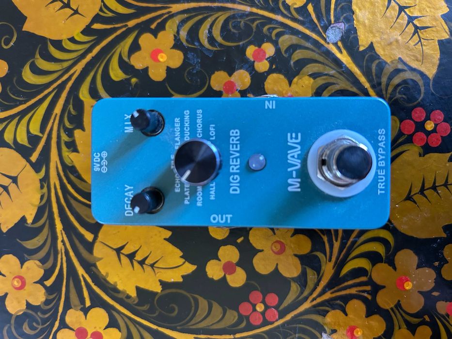 Nowy efekt gitarowy M-VAVE DIG REVERB