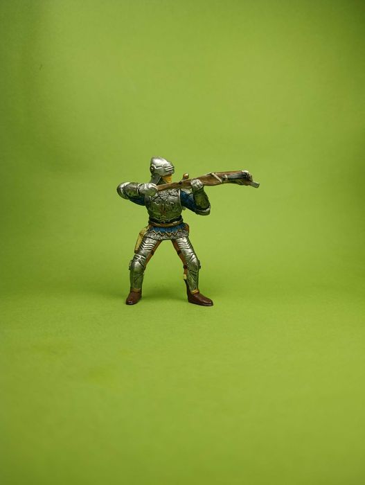 Papo Rycerz figurka 2008 r. 90 mm Kusznik jak schleich FSH #1009