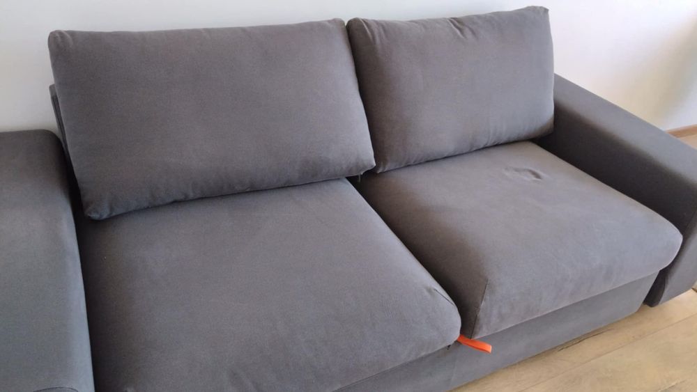 Pokrycie sofy VILME, szare