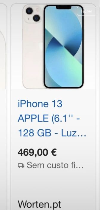 Iphone 13 branco