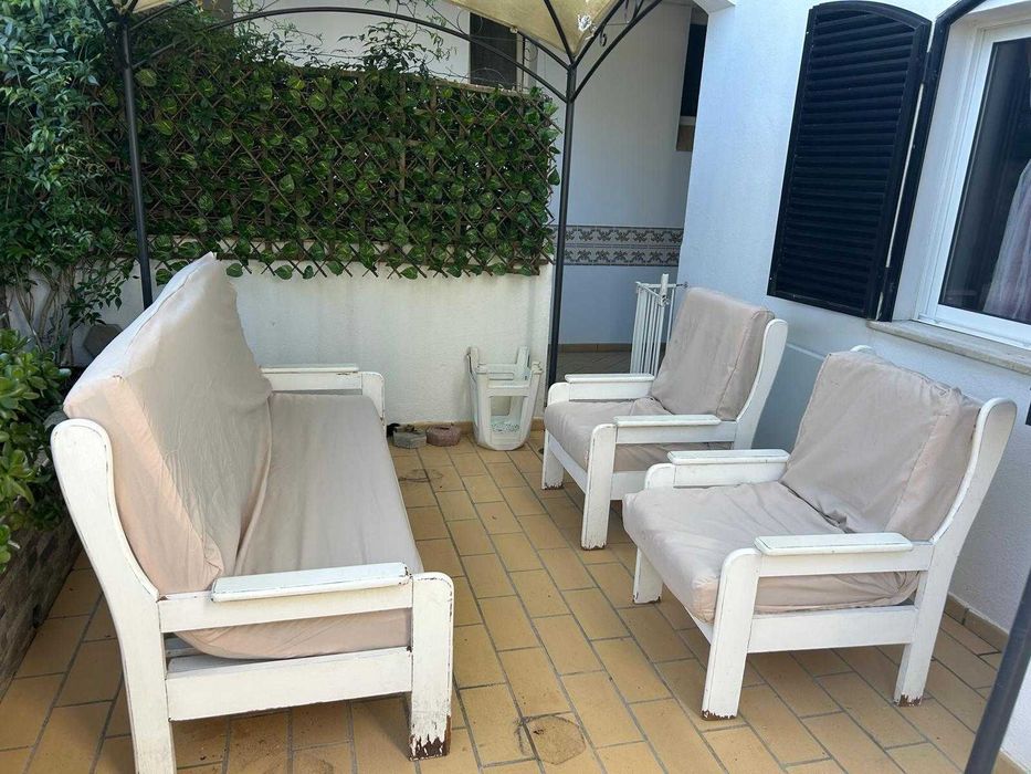 conjunto de sala c/sofá-cama