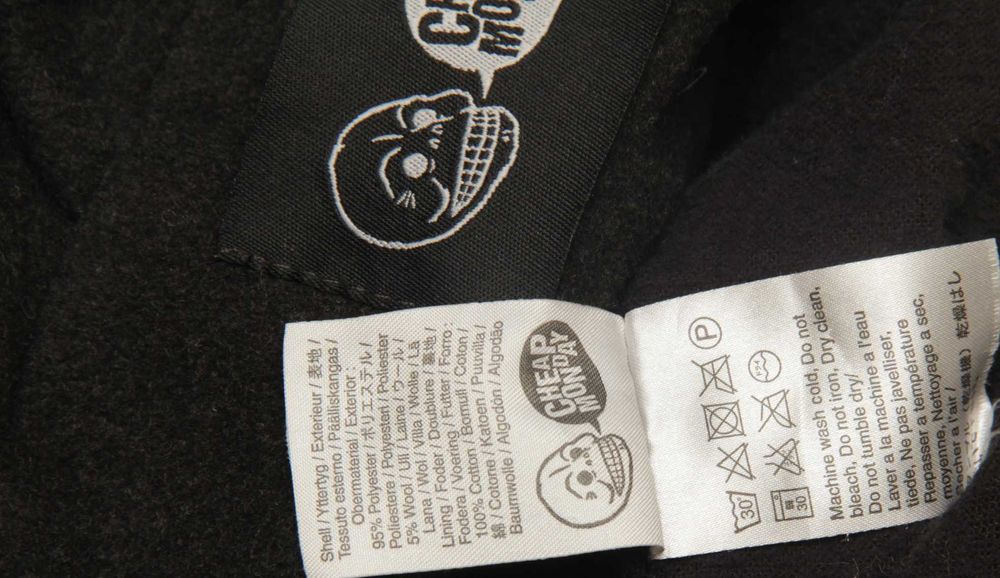 Cheap Monday рр L Samuel Coat пальто из шерстии полиестера