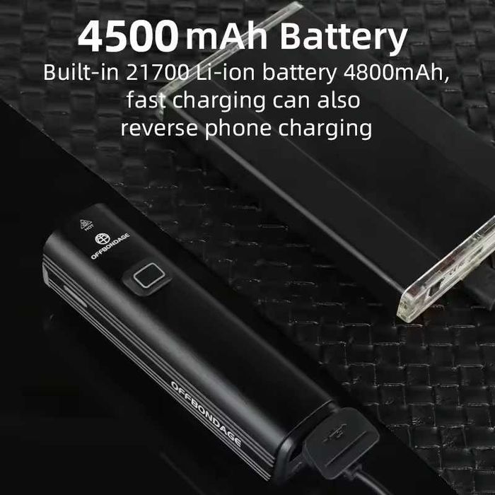 Велофара OFFBONDAGE EOS 520, 1000 Lm, 4800 mAh (Гарантия)