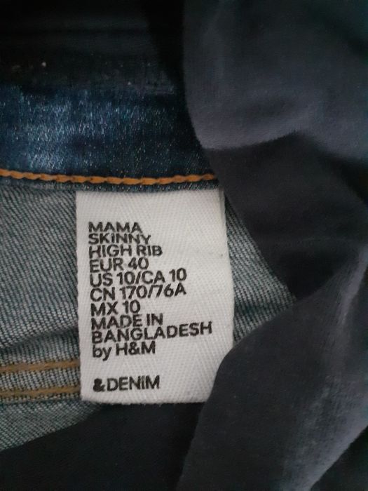Spodnie ciążowe H&M 40