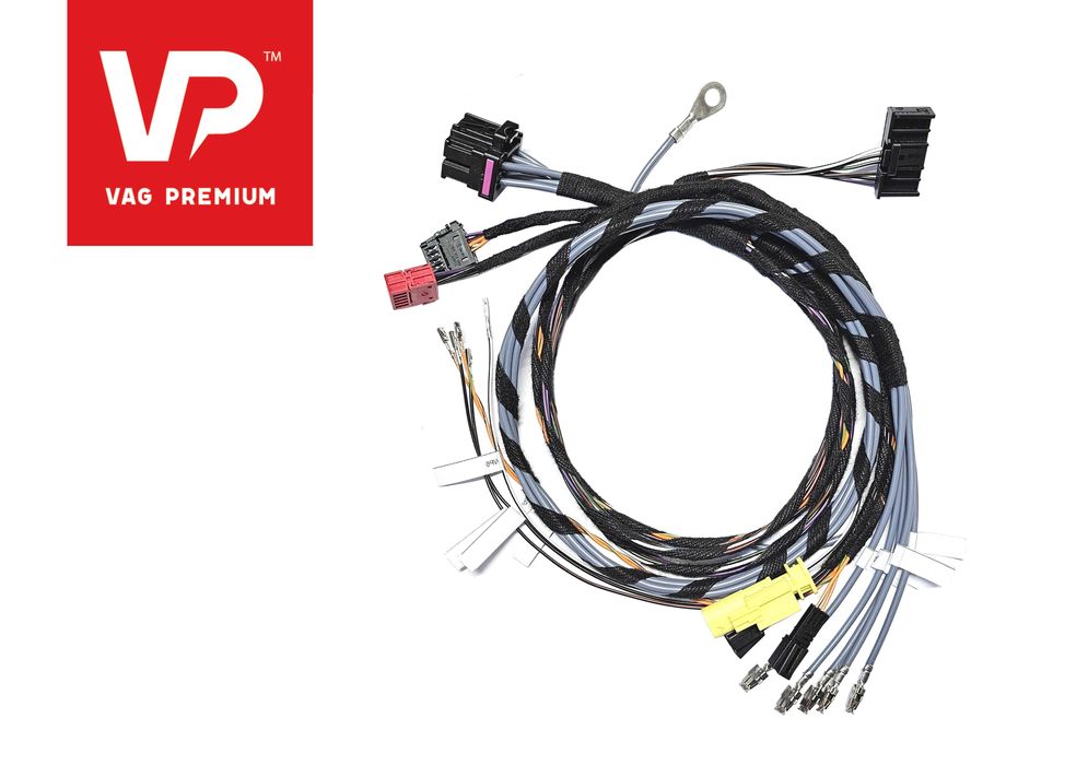 VW Touareg CR instalacja wiązka haka 8W19O7383C bez lutowania