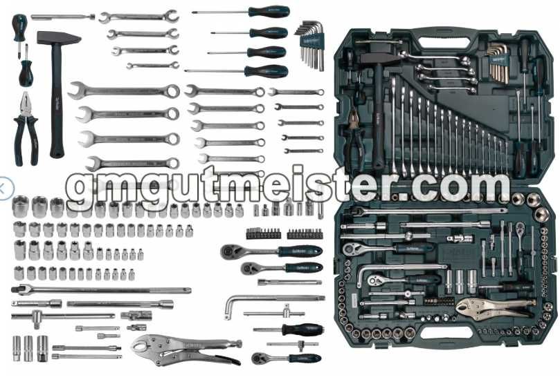 НАБІР ІНСТРУМЕНТІВ GUT MEISTER 145 ШТ. Оригінал 25 р.гарантії GM-01145