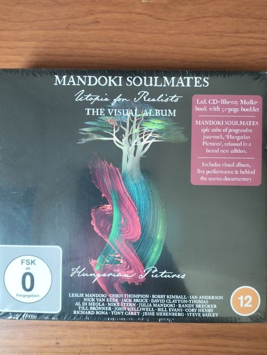 CD + Blu-ray Mandoki Soulmates
