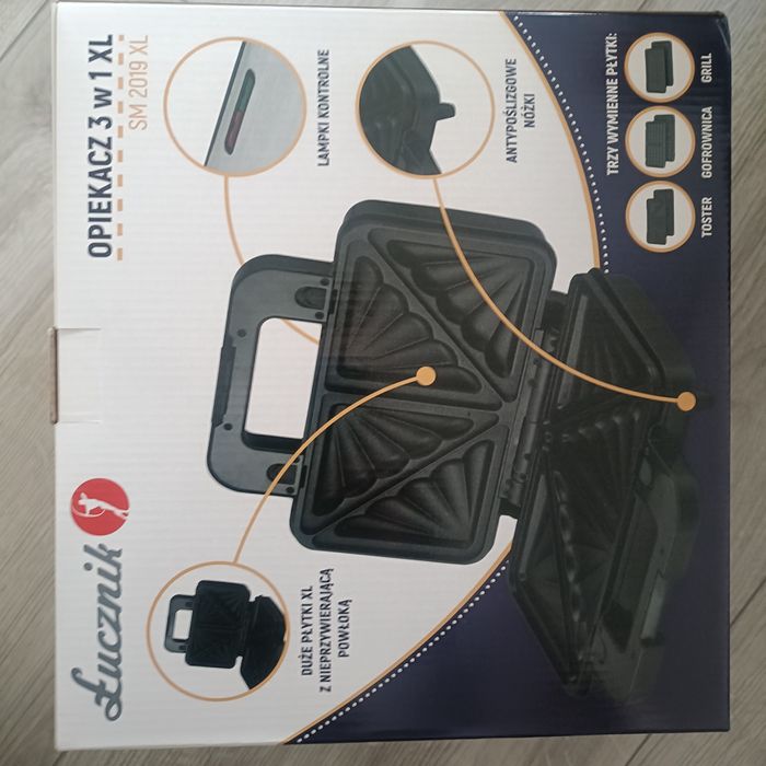 Opiekacz 3 w 1 łucznik