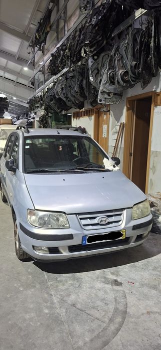 Hyundai matrix ano 2002 1.5crdi (motor danificado) para pecas