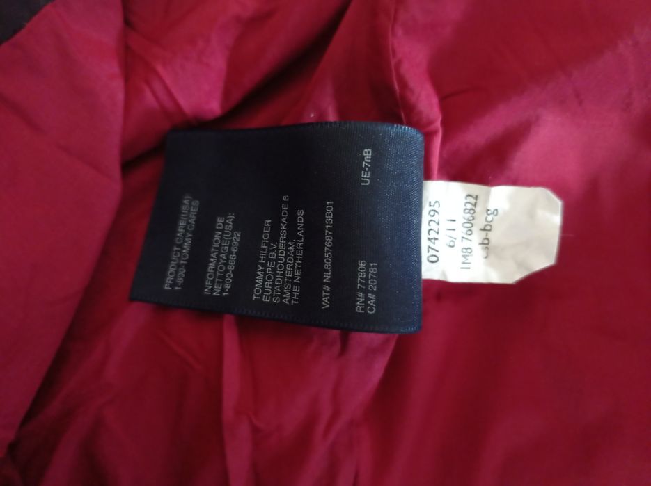 Płaszcz puchowy damski Tommy Hilfiger