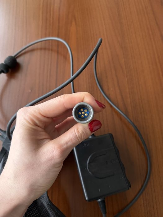 Гарнітура під радіостанцію Harris з кнопкою ptt (оригінал)