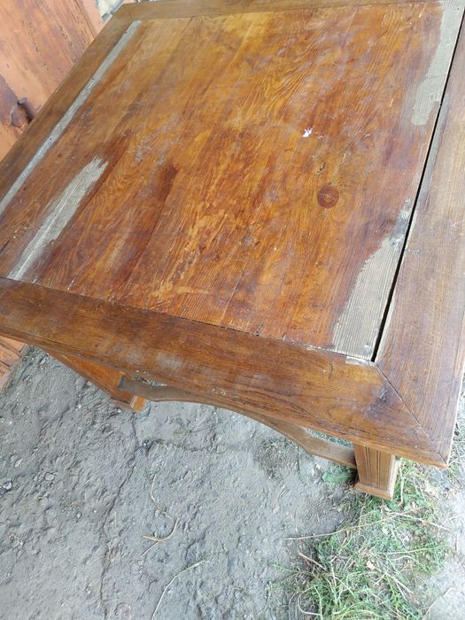 Стол старинный. Раздвижной. Бу.