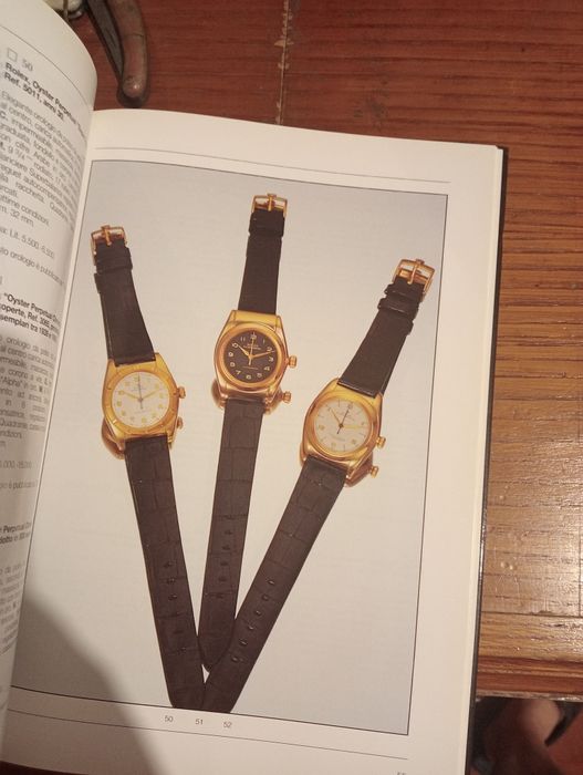 Catálogo the arte of Rolex