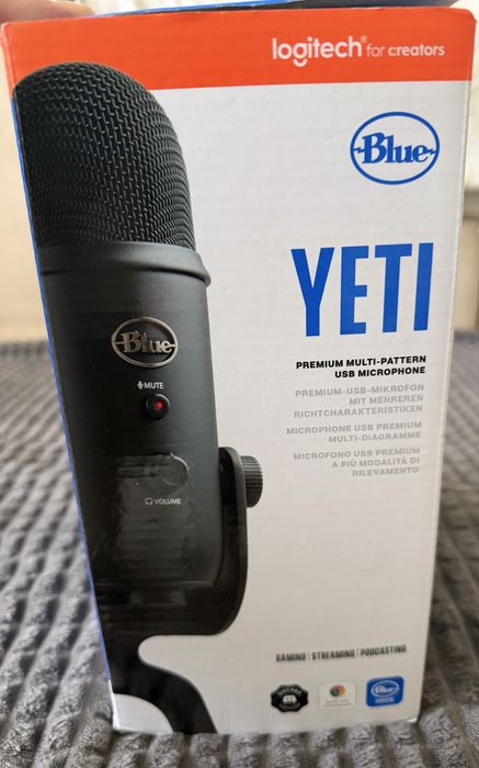 Мікрофон Logitech Blue YETI